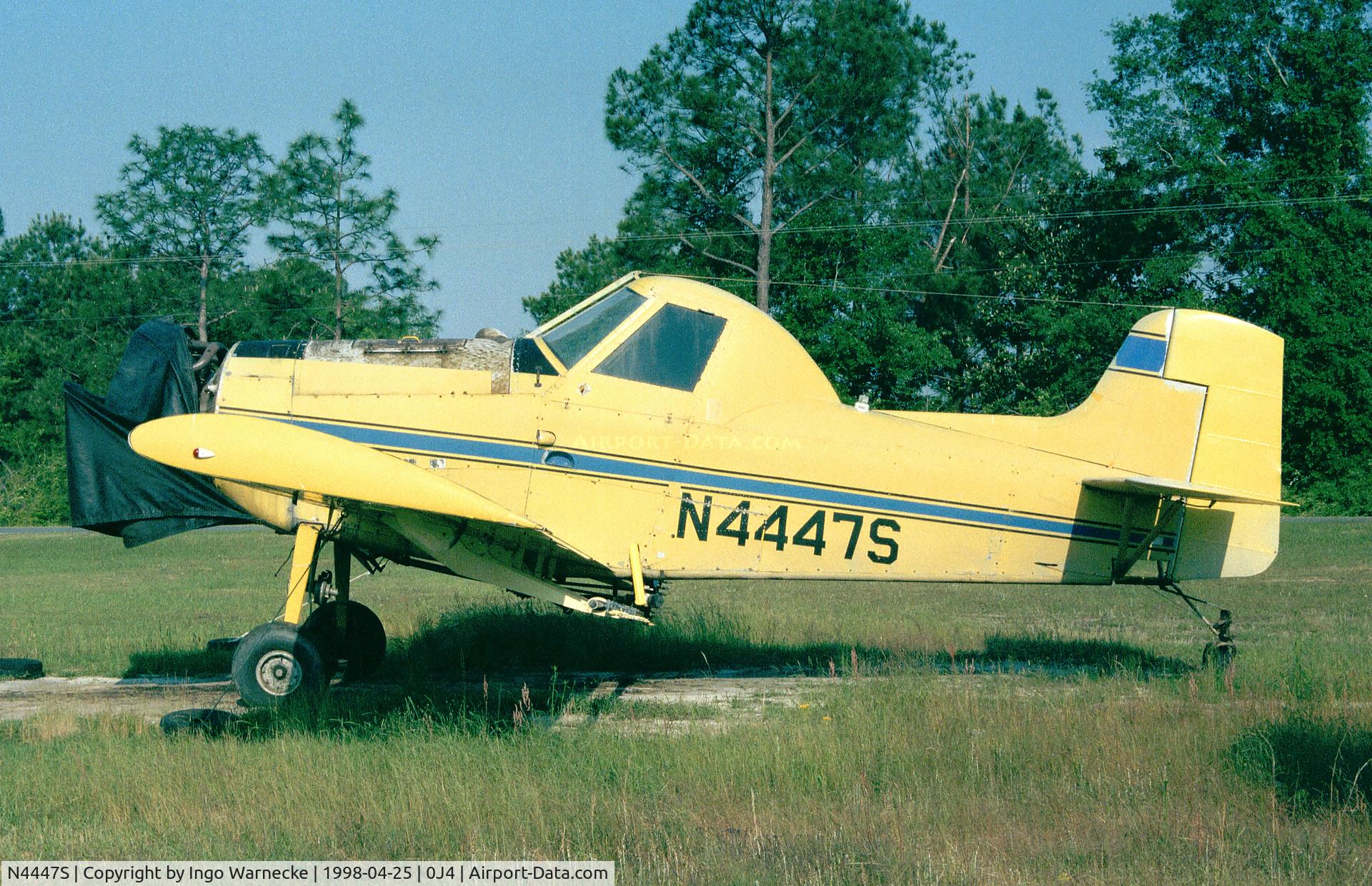 N4447S, 1977 Air Tractor Inc AT-301 C/N 301-0105, Air Tractor AT-301 at Florala Municipal Airport, Florala AL