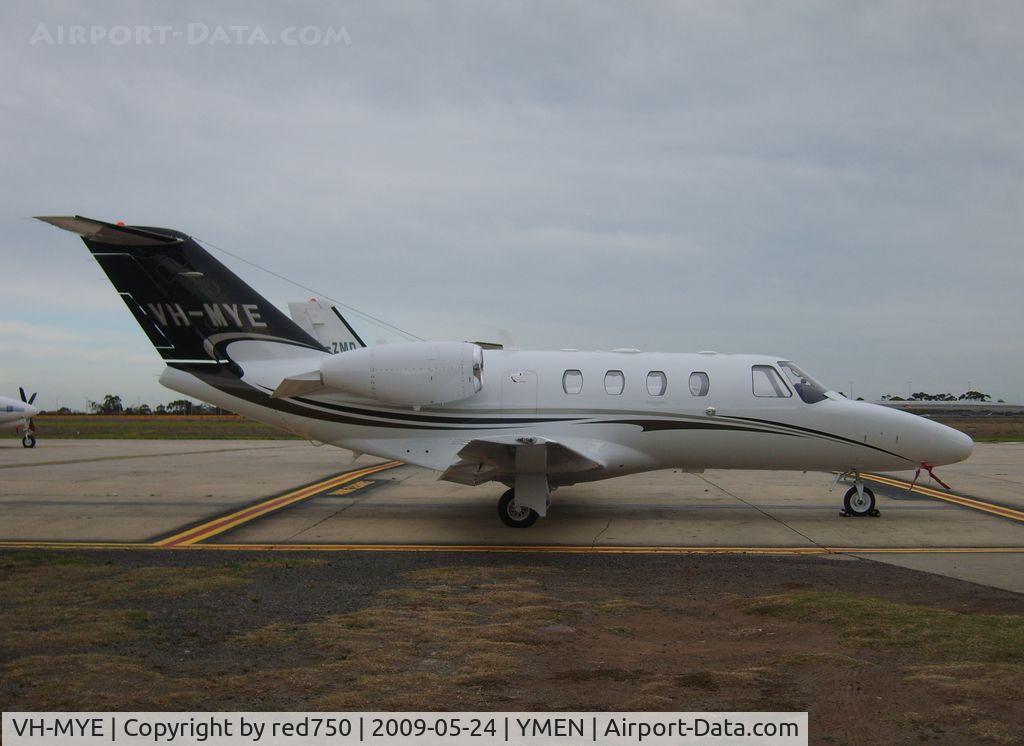 VH-MYE, 2007 Cessna 525 CitationJet CJ1+ C/N 525-0638, Cessna 525