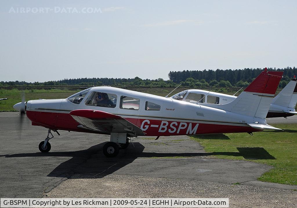 G-BSPM, 1981 Piper PA-28-161 Cherokee Warrior II C/N 28-8116046, Piper at the Flying Club