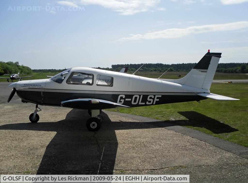 G-OLSF, 1989 Piper PA-28-161 Cadet C/N 2841284, At Bournemouth Flying Club