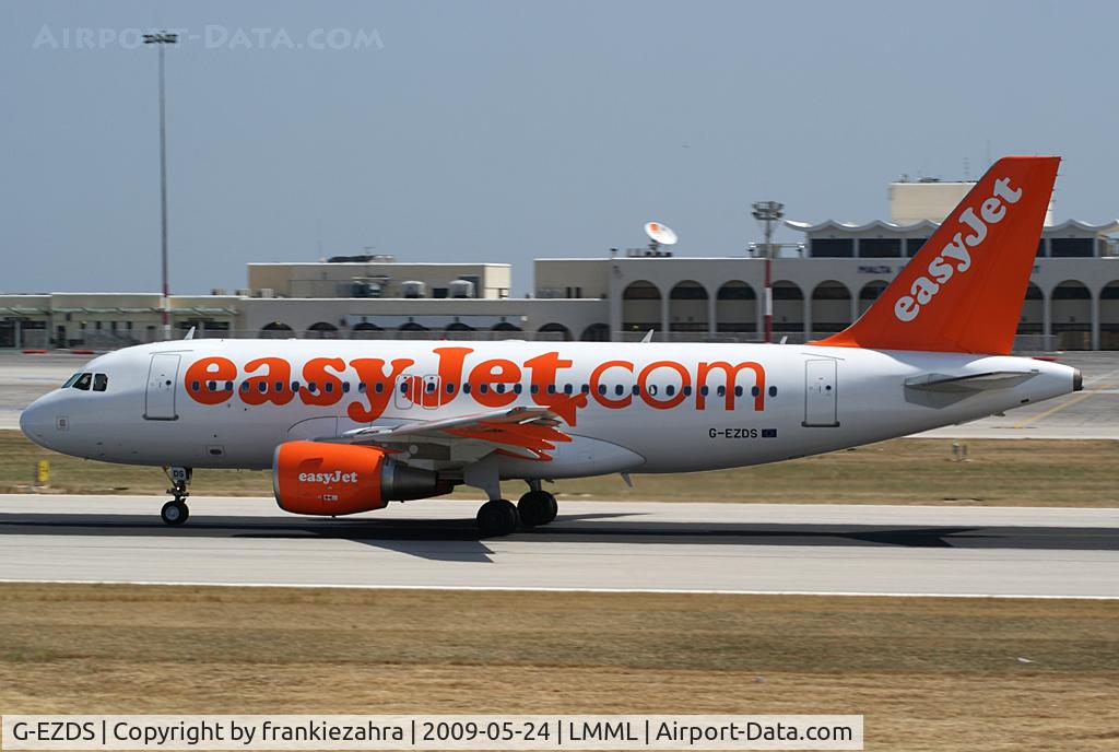 G-EZDS, 2008 Airbus A319-111 C/N 3702, Easyjet