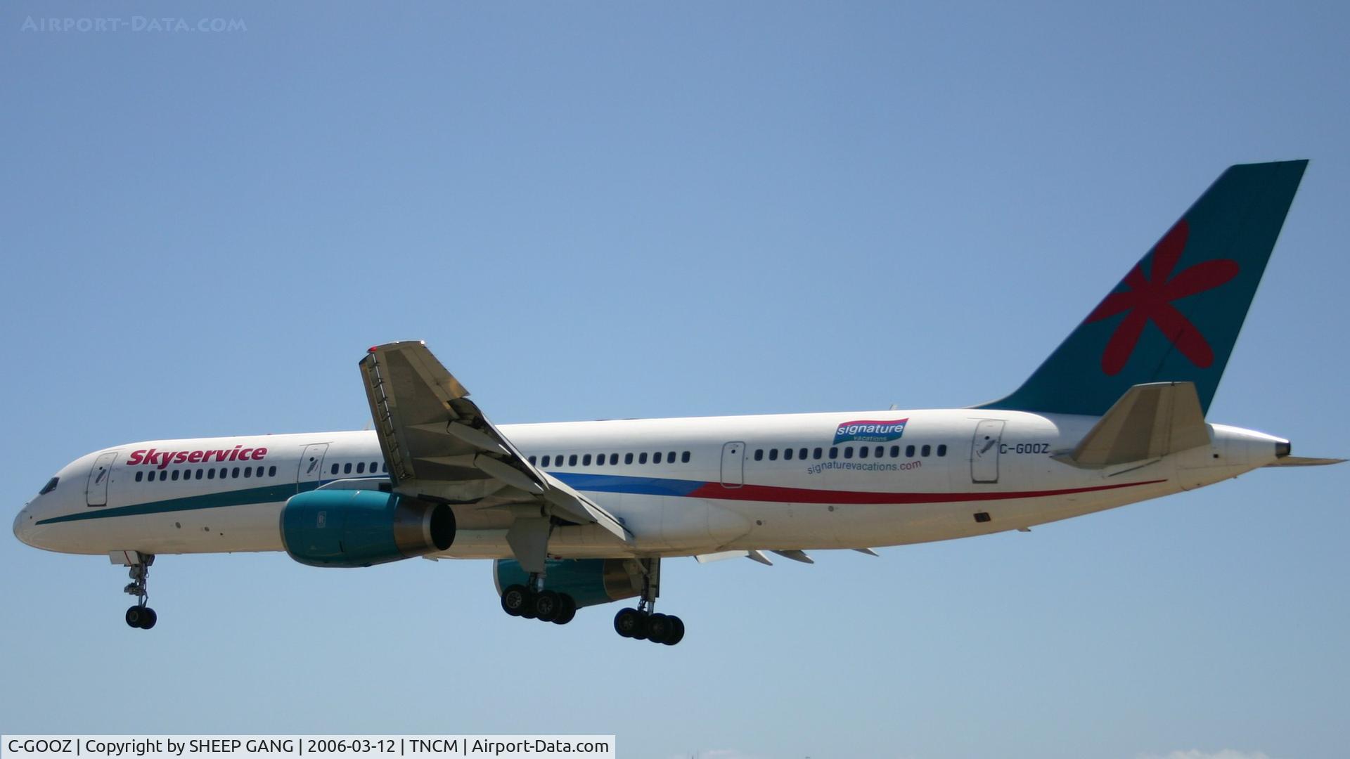 C-GOOZ, 1992 Boeing 757-236 C/N 25593, Landing 10