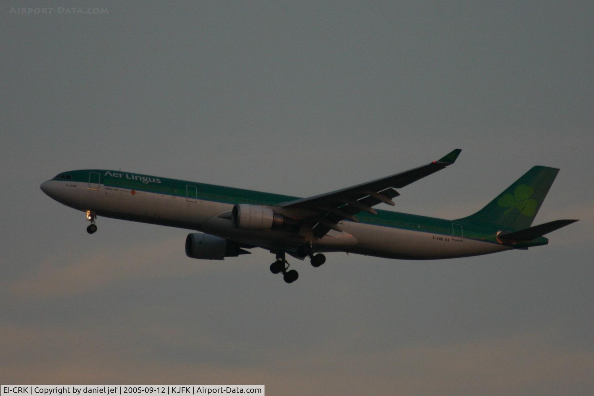EI-CRK, 1994 Airbus A330-301 C/N 070, Landing