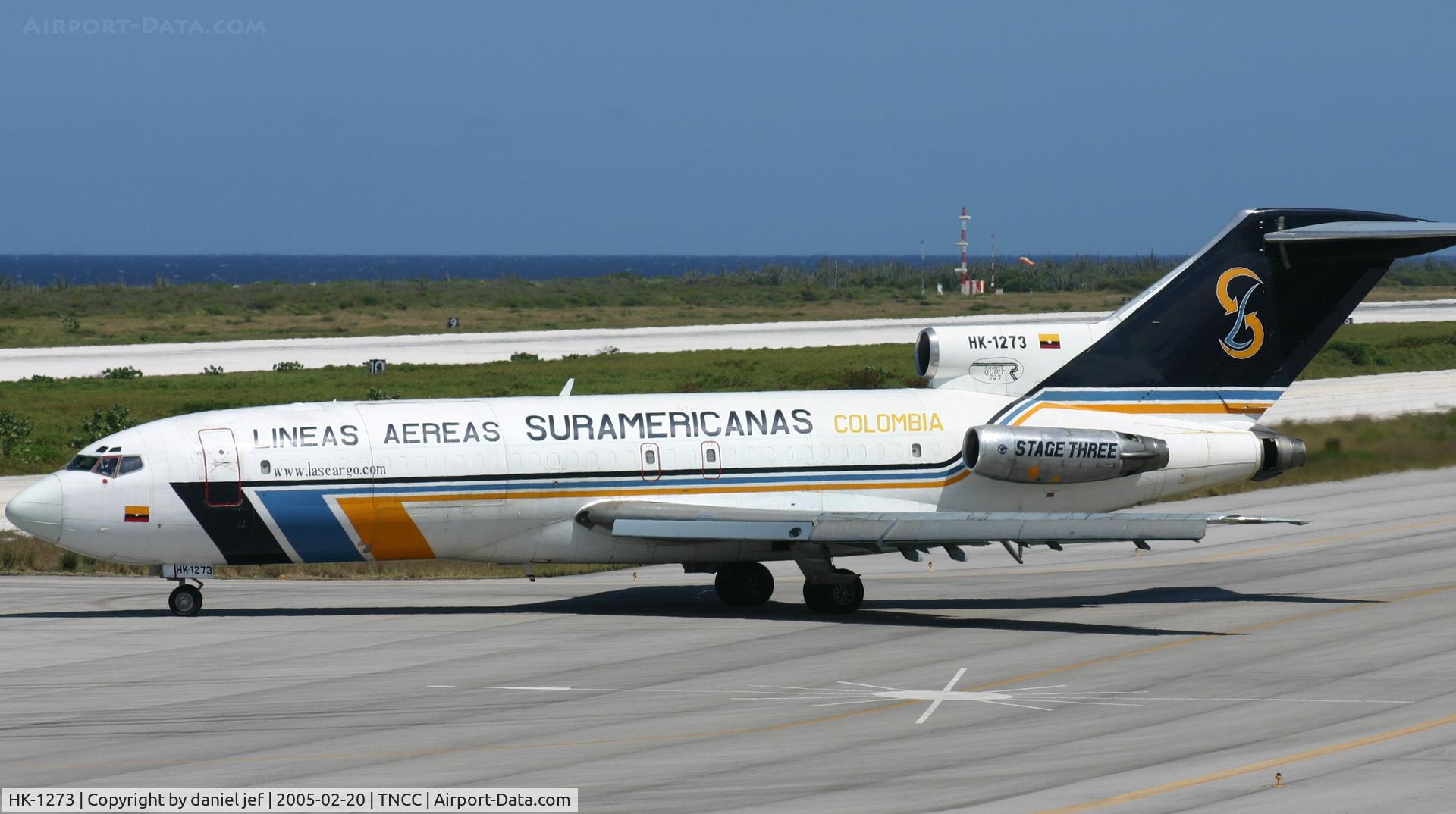 HK-1273, 1967 Boeing 727-24C C/N 19526, taxing to the runway
