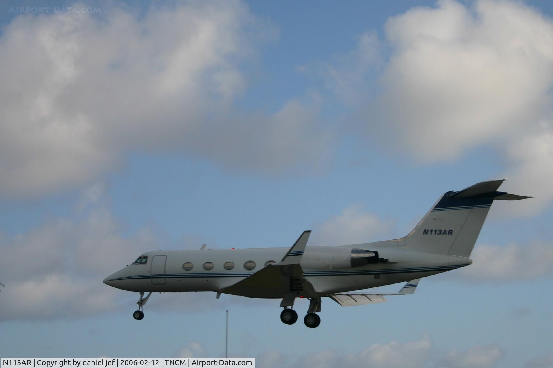 N113AR, 1973 Grumman G1159 Gulfstream IIB C/N 139, Landing 10