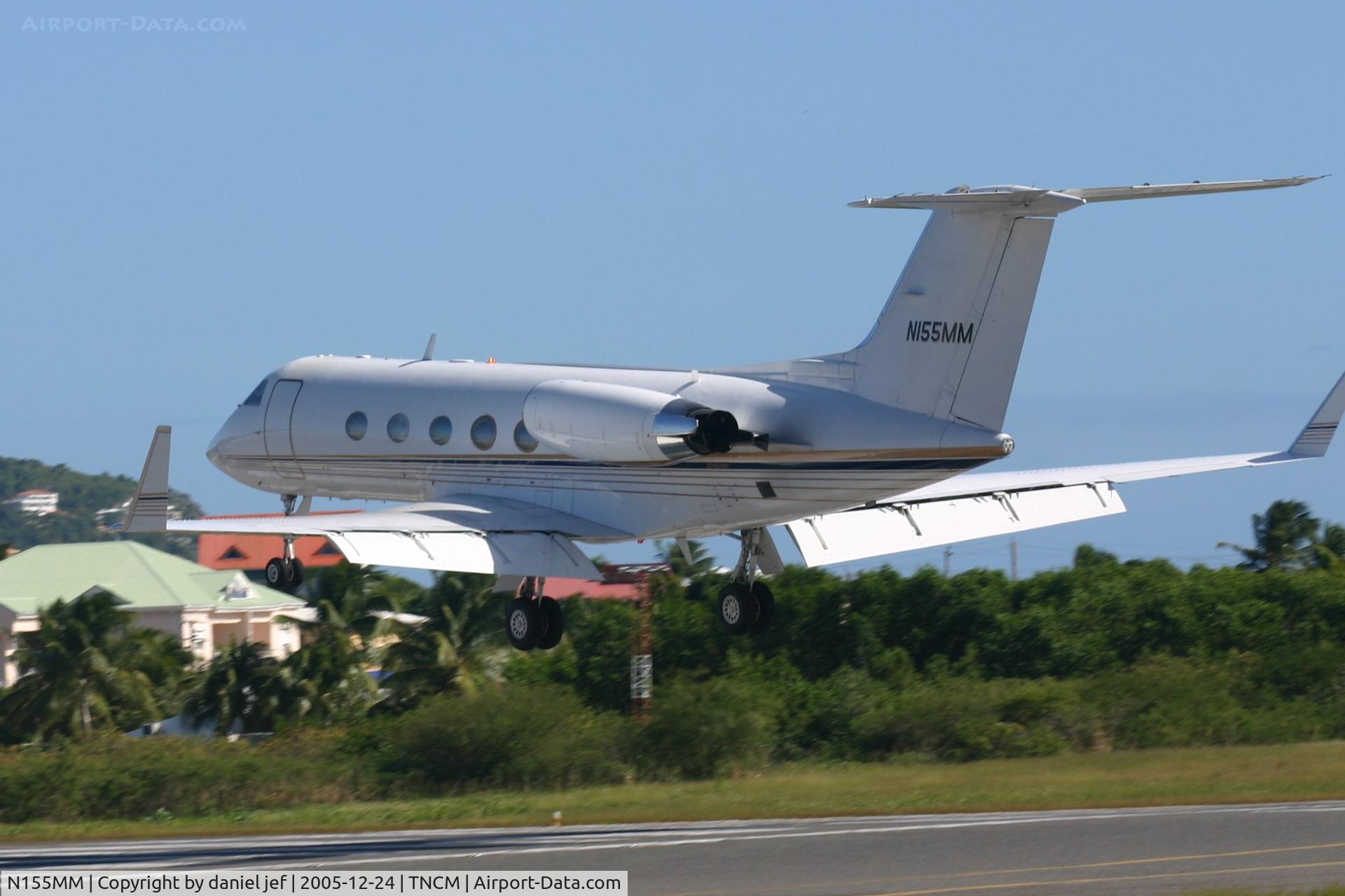 N155MM, 1981 Gulfstream American G-1159A Gulfstream III C/N 325, Landing 10
