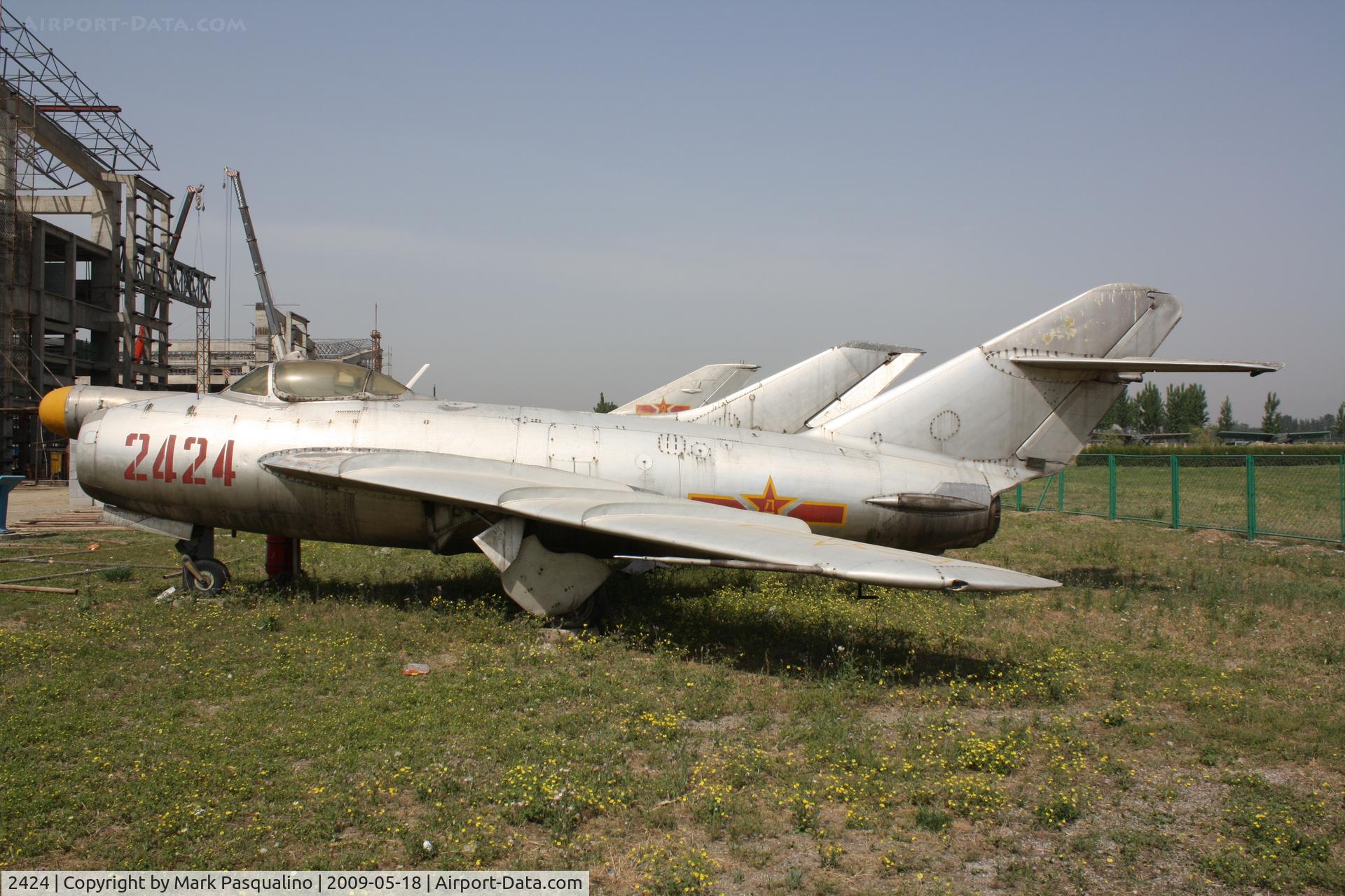 2424, Shenyang J-5 C/N 2345, Shenyang J-5   Located at Datangshan, China