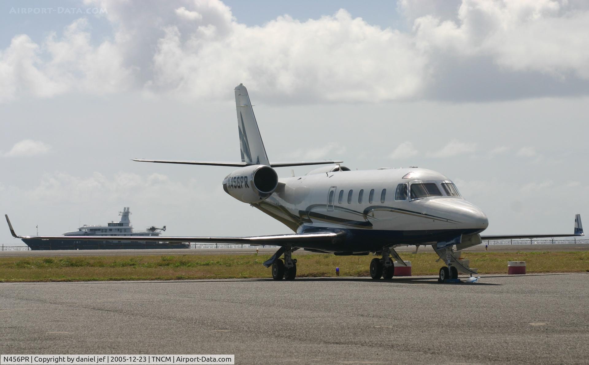 N456PR, 1999 Israel Aircraft Industries IAI-1125A Astra SPX C/N 116, park at the ramp