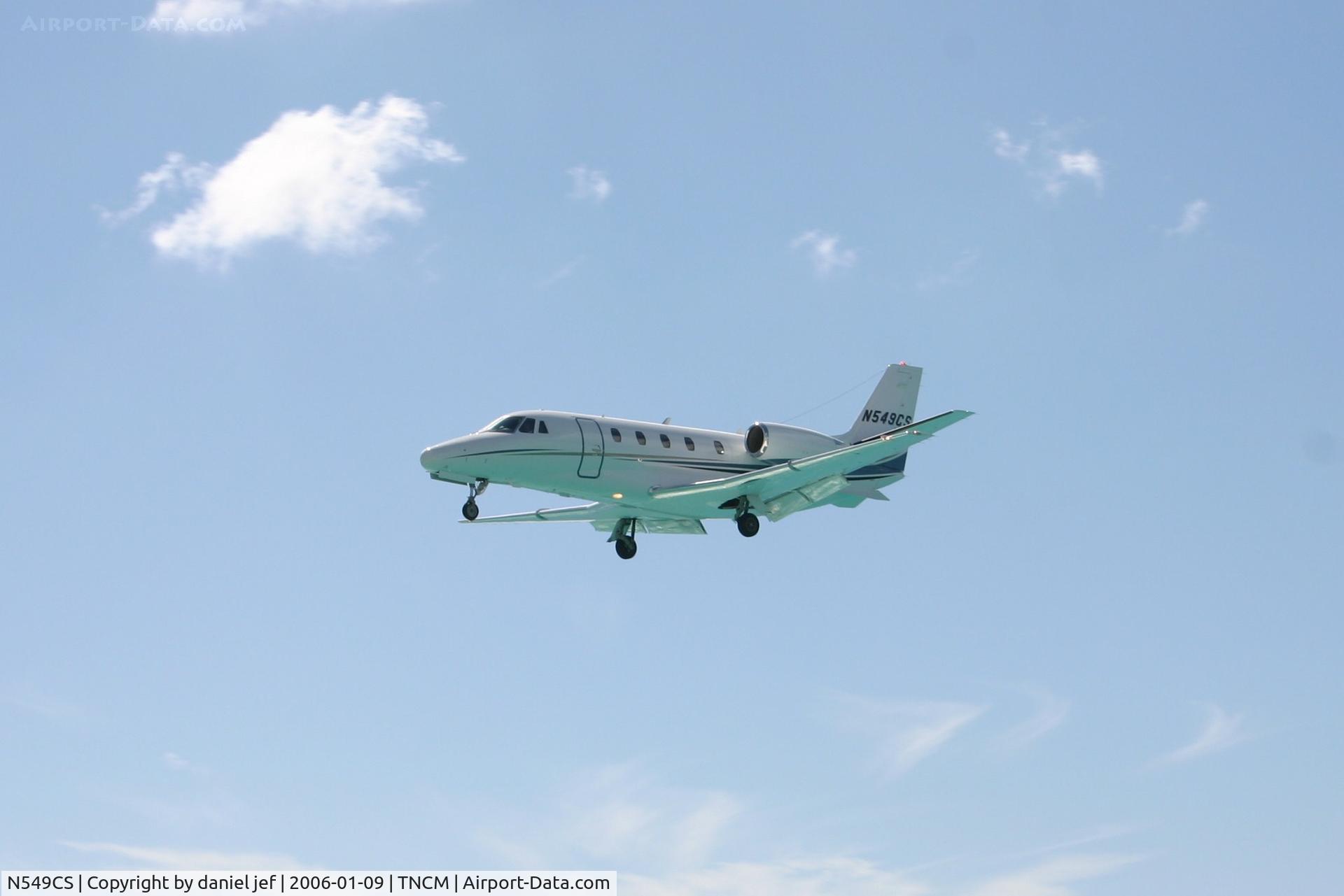 N549CS, 2005 Cessna 560XLS Citation Excel C/N 560-5546, Landing 10