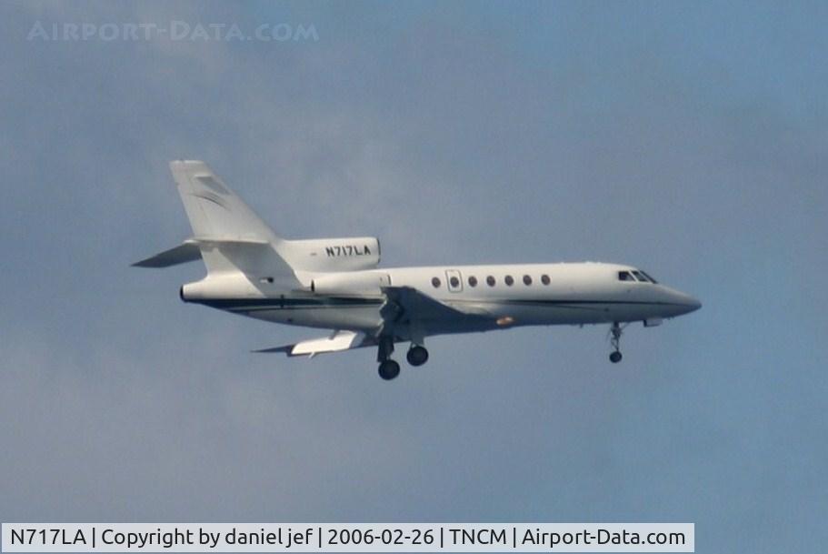 N717LA, 1981 Dassault Falcon 50 C/N 32, Landing 10