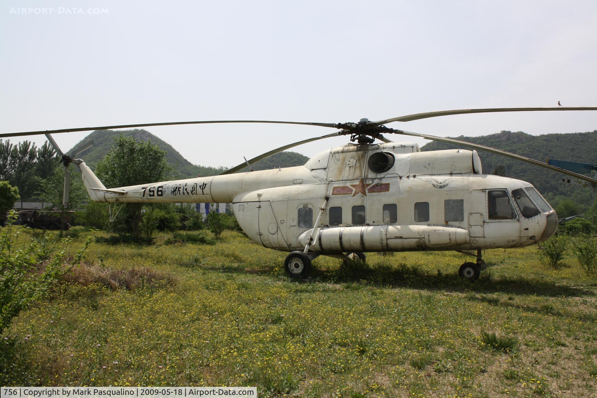 756, Mil Mi-8P C/N 20203, Mi-8P  Located at Datangshan, China