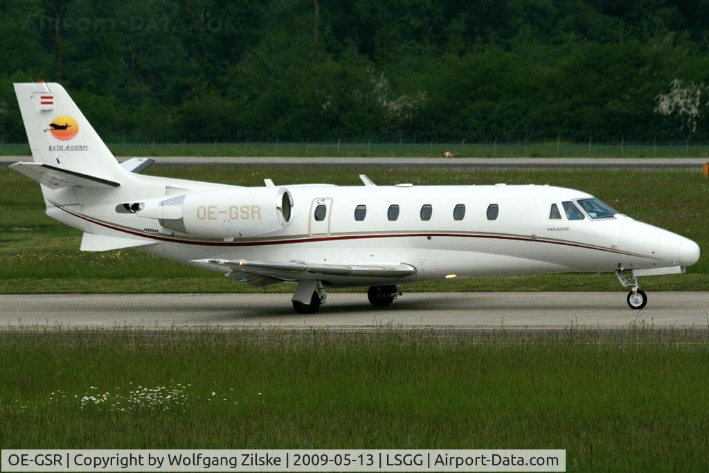 OE-GSR, 2007 Cessna 560XLS Citation Excel C/N 560-5695, visitor
