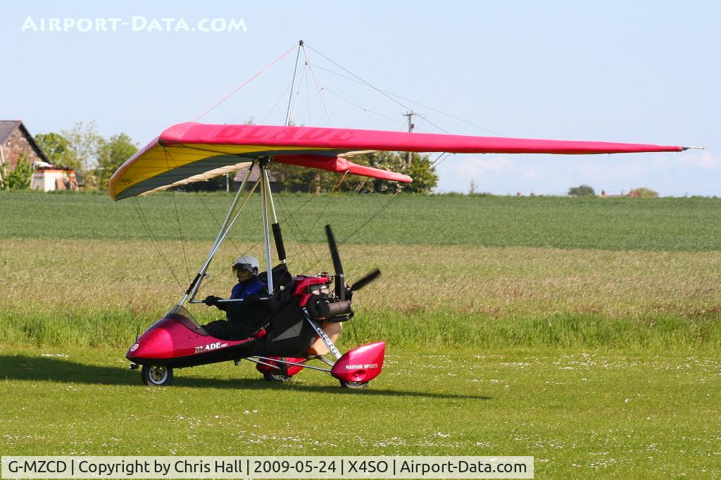 G-MZCD, 1996 Mainair Blade C/N 1087-0696-7-W890, Ince Blundell Microlight Airfield