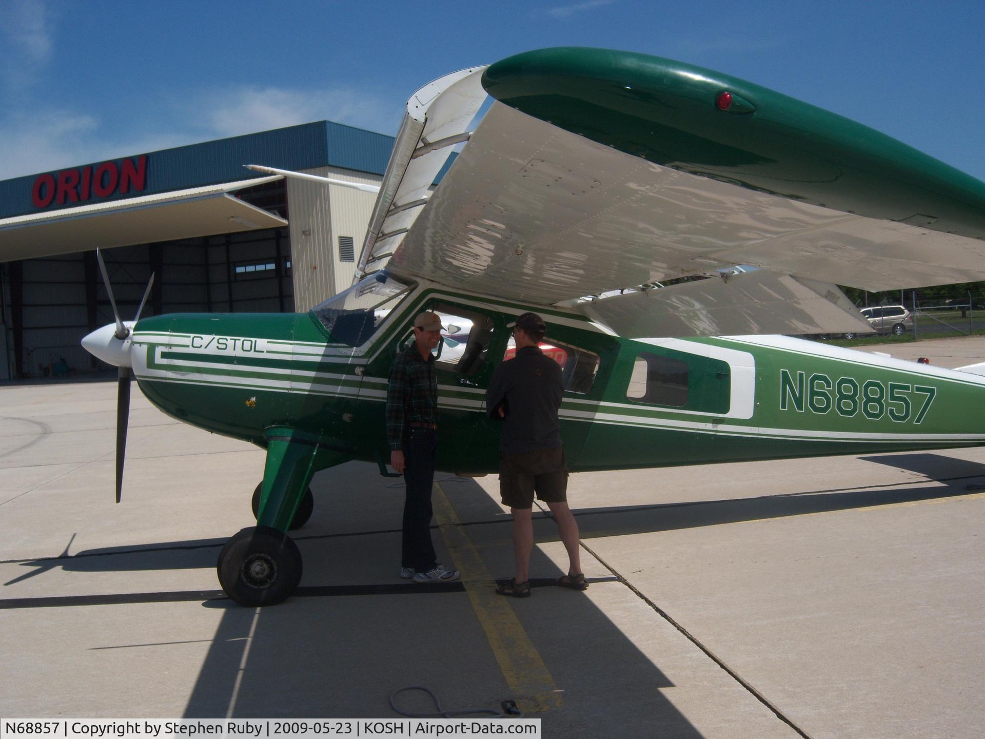 N68857, 1974 Helio H-295-1400 Super Courier C/N 1463, Helio at KOSH