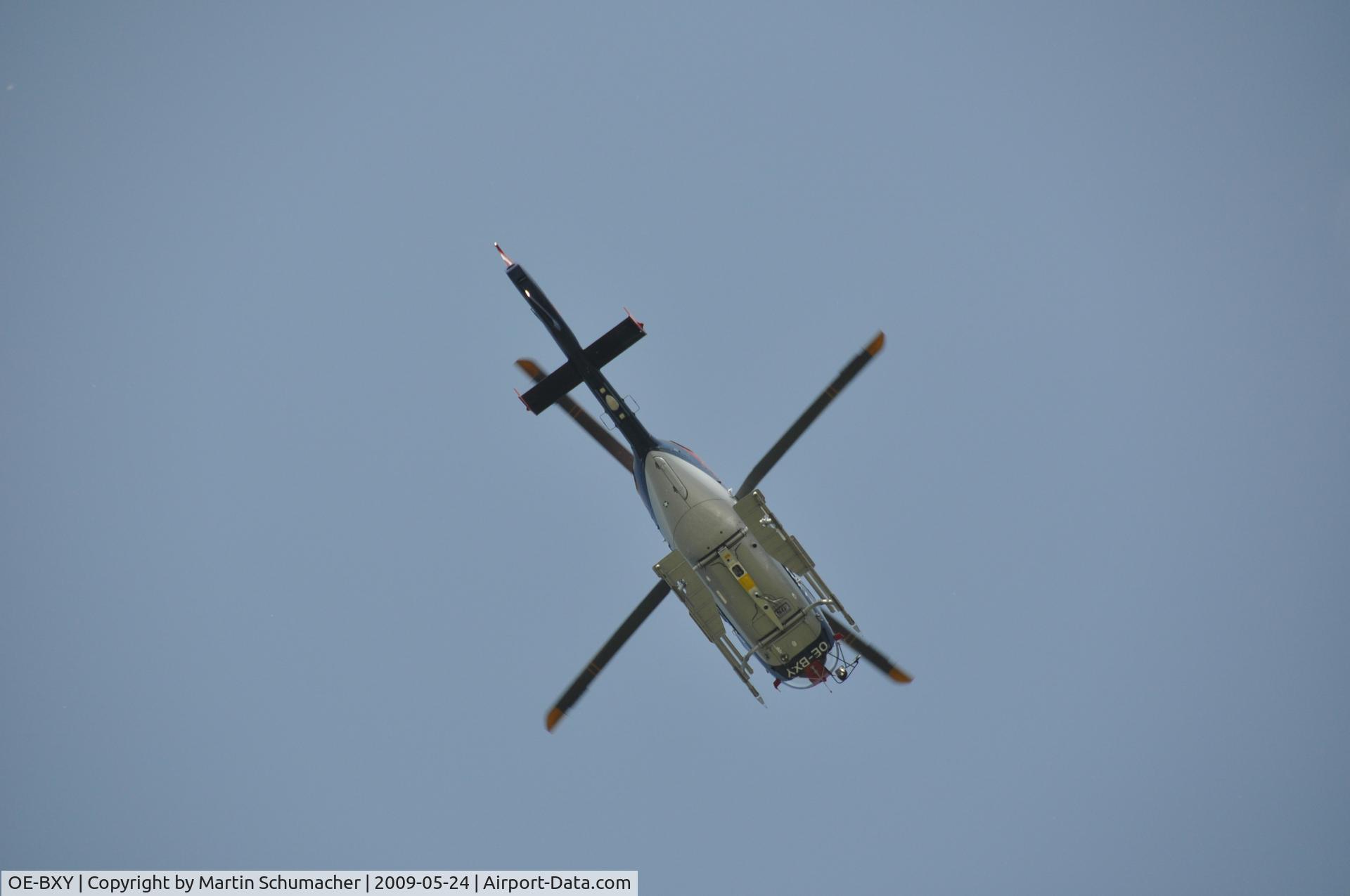 OE-BXY, 2008 Eurocopter EC-135P-2+ C/N 0677, Police eurocopter from below