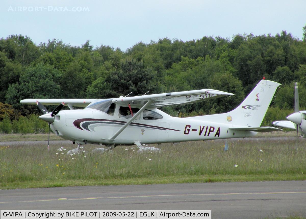 G-VIPA, 2000 Cessna 182S Skylane C/N 18280720, PAPA ALPHA IN THE VISITING A/C PARK
