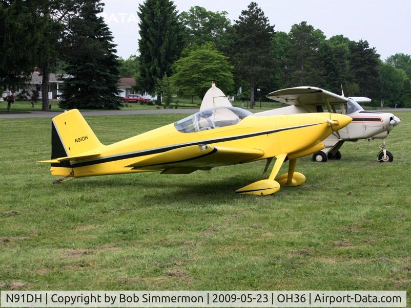 N91DH, 2004 Vans RV-6 C/N 20027, Riverside breakfast fly-in at Zanesville, Ohio