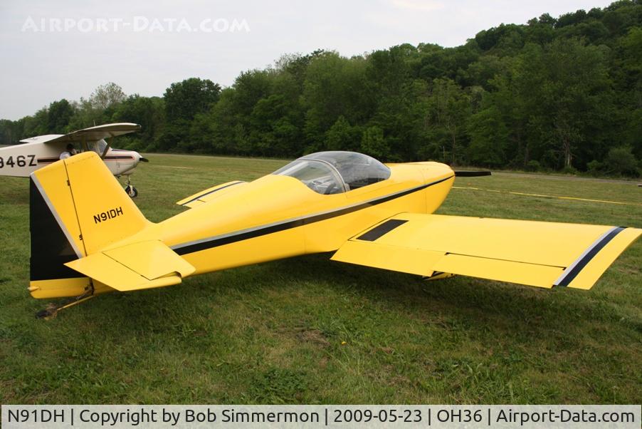 N91DH, 2004 Vans RV-6 C/N 20027, Riverside breakfast fly-in at Zanesville, Ohio