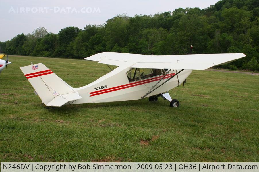 N246DV, 1995 Fisher Horizon C/N H086, Riverside breakfast fly-in at Zanesville, Ohio