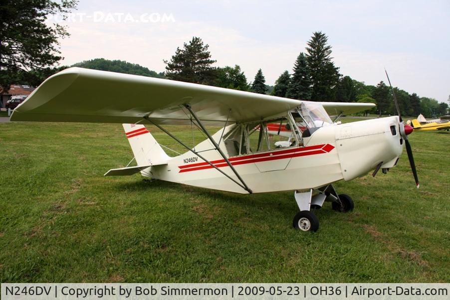 N246DV, 1995 Fisher Horizon C/N H086, Riverside breakfast fly-in at Zanesville, Ohio