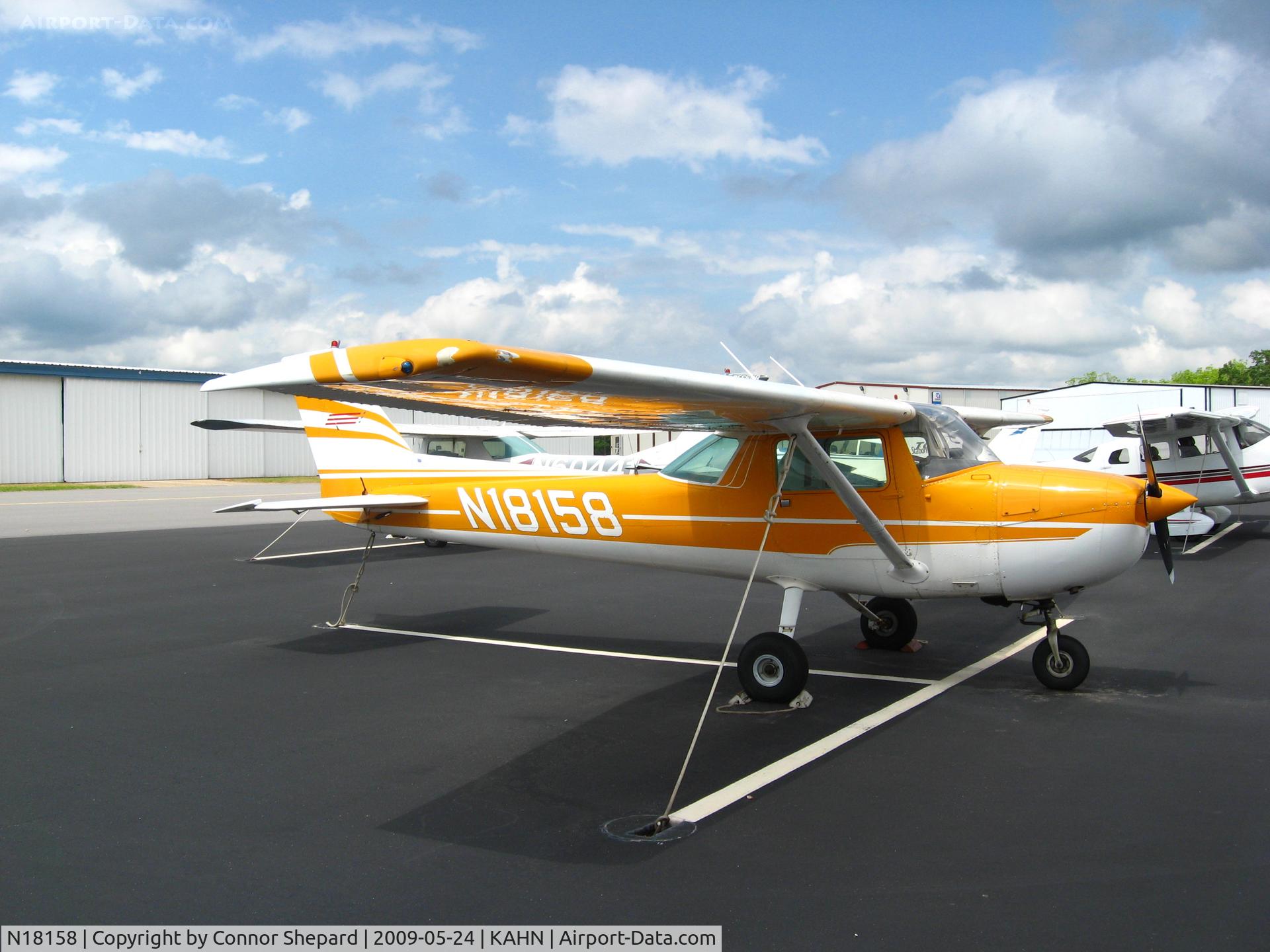 N18158, 1972 Cessna 150L C/N 15073831, C150