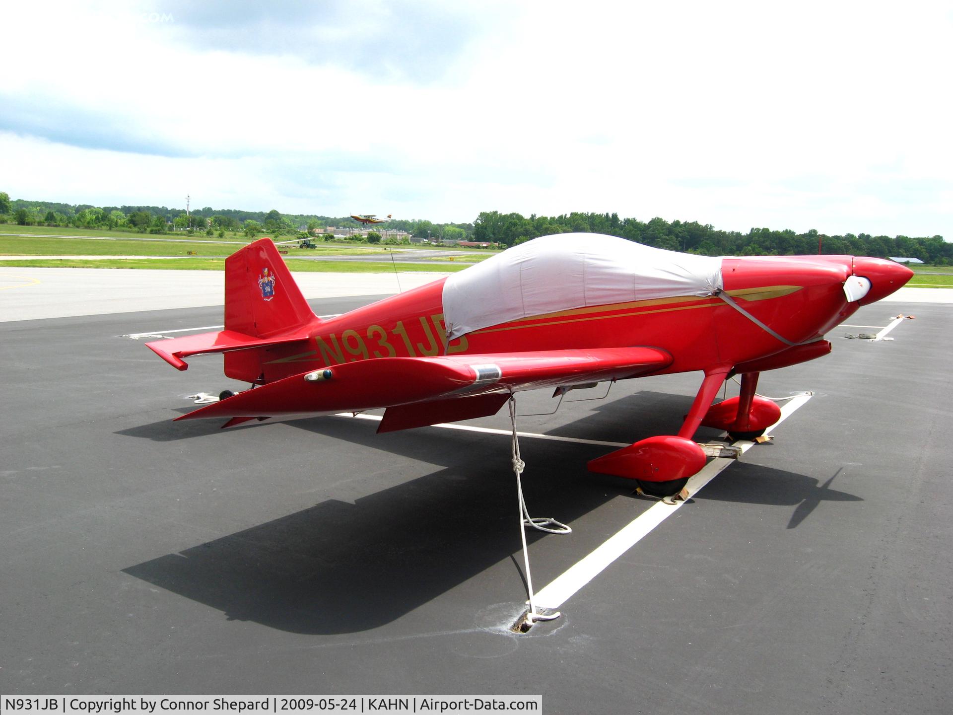 N931JB, 1997 Vans RV-6 C/N 20328, Homebuilt plane