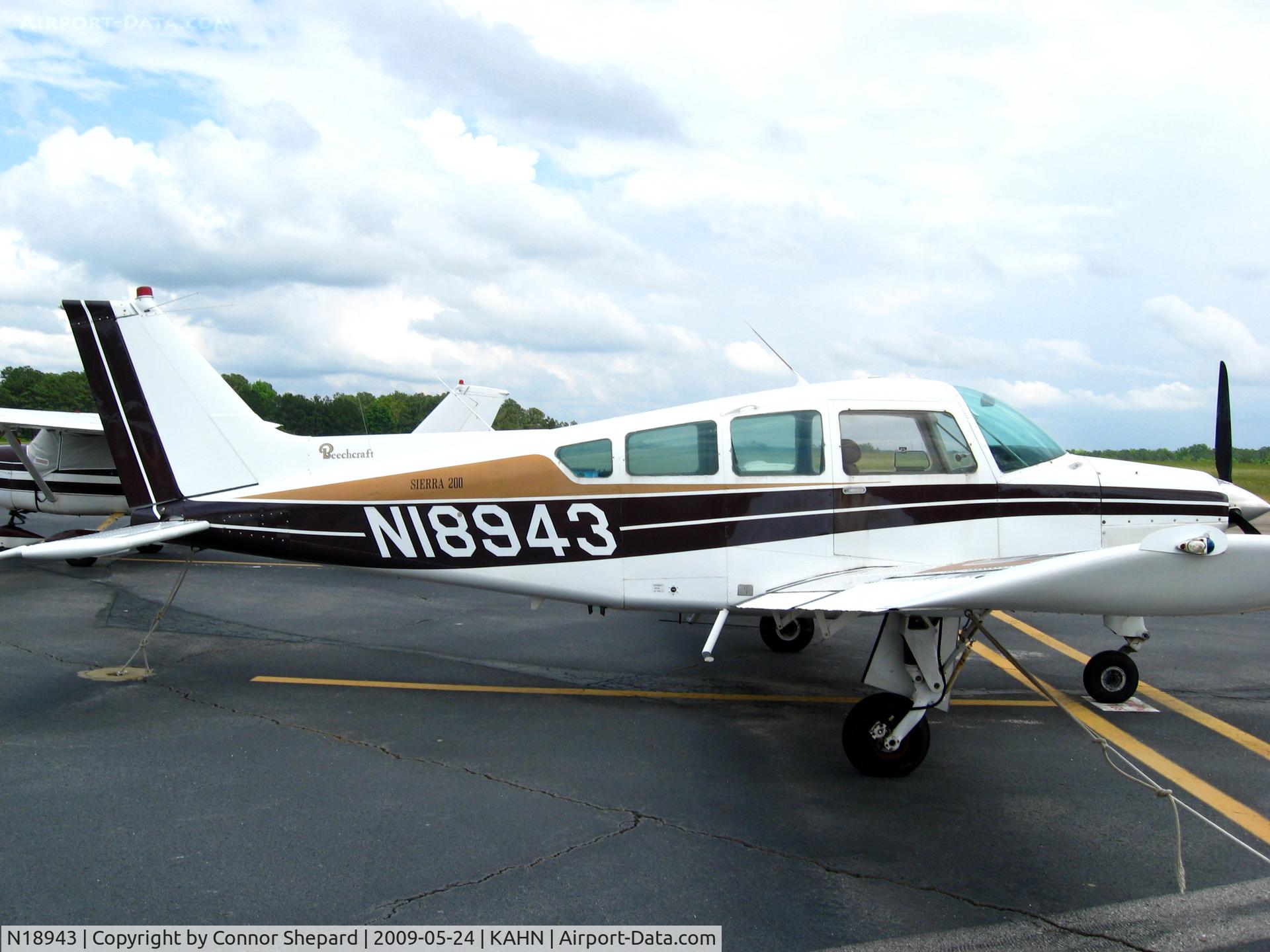 N18943, 1977 Beech C24R C/N MC-534, Sierra 200