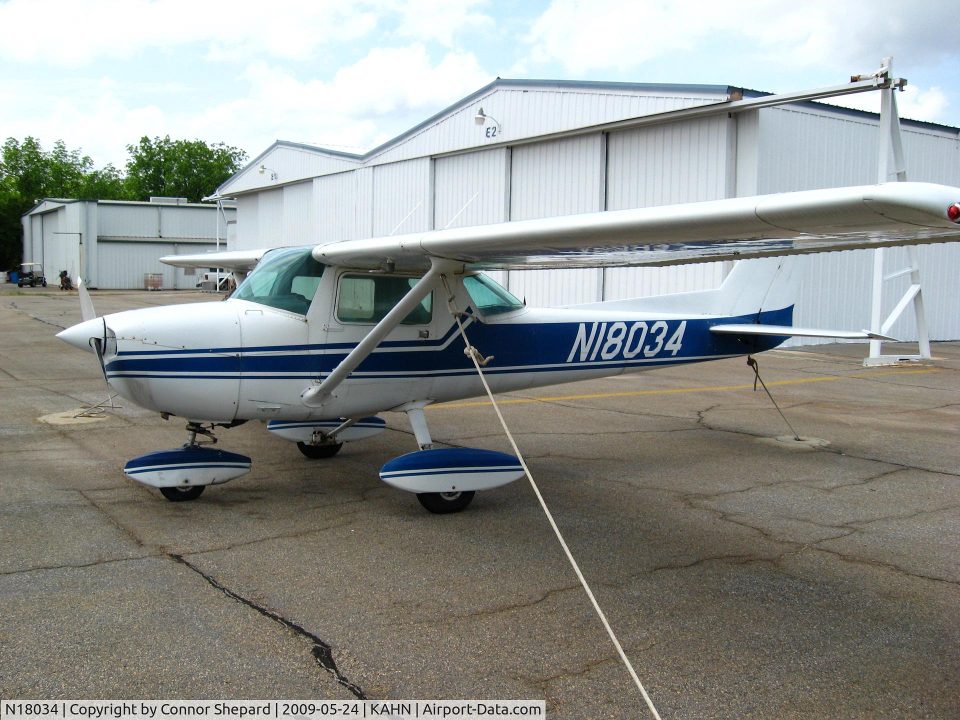 N18034, 1972 Cessna 150L C/N 15073749, C150