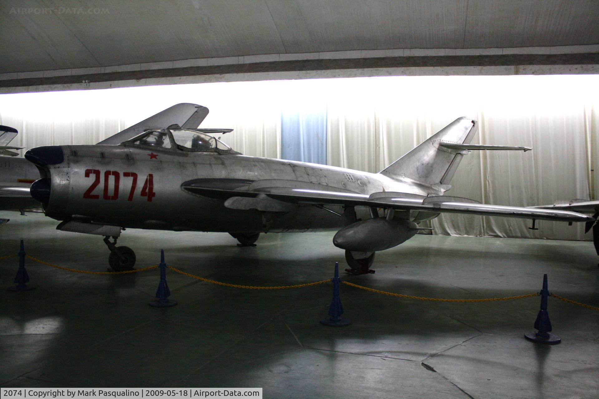 2074, Shenyang J-5 C/N 1507, Shenyang J-5   Located at Datangshan, China