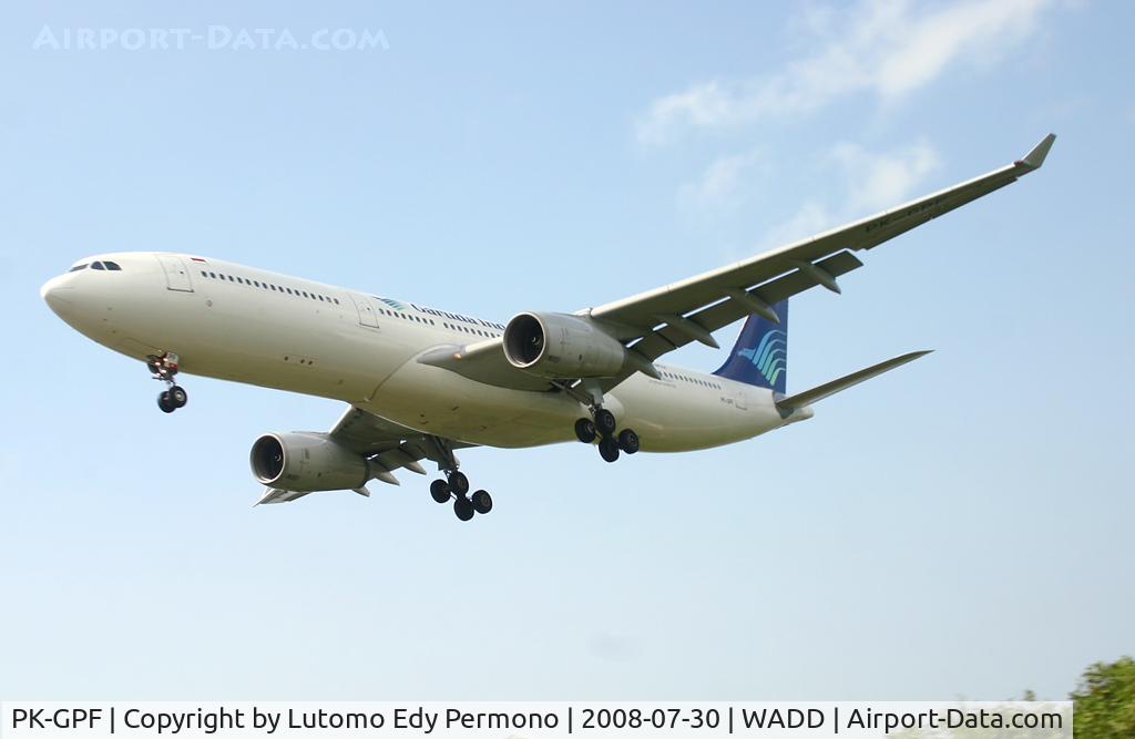 PK-GPF, 1997 Airbus A330-341 C/N 153, Garuda Indonesia