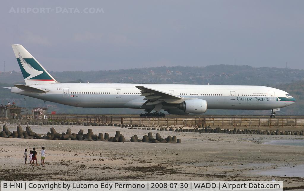 B-HNI, 1999 Boeing 777-367 C/N 27508, Cathay Pacific