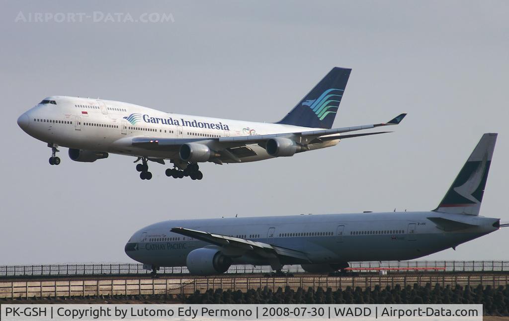 PK-GSH, 1994 Boeing 747-4U3 C/N 25705, Garuda Indonesia