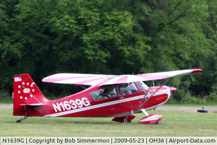 N1639G, 1968 Champion 7KCAB C/N 115, Riverside breakfast fly-in at Zanesville, Ohio