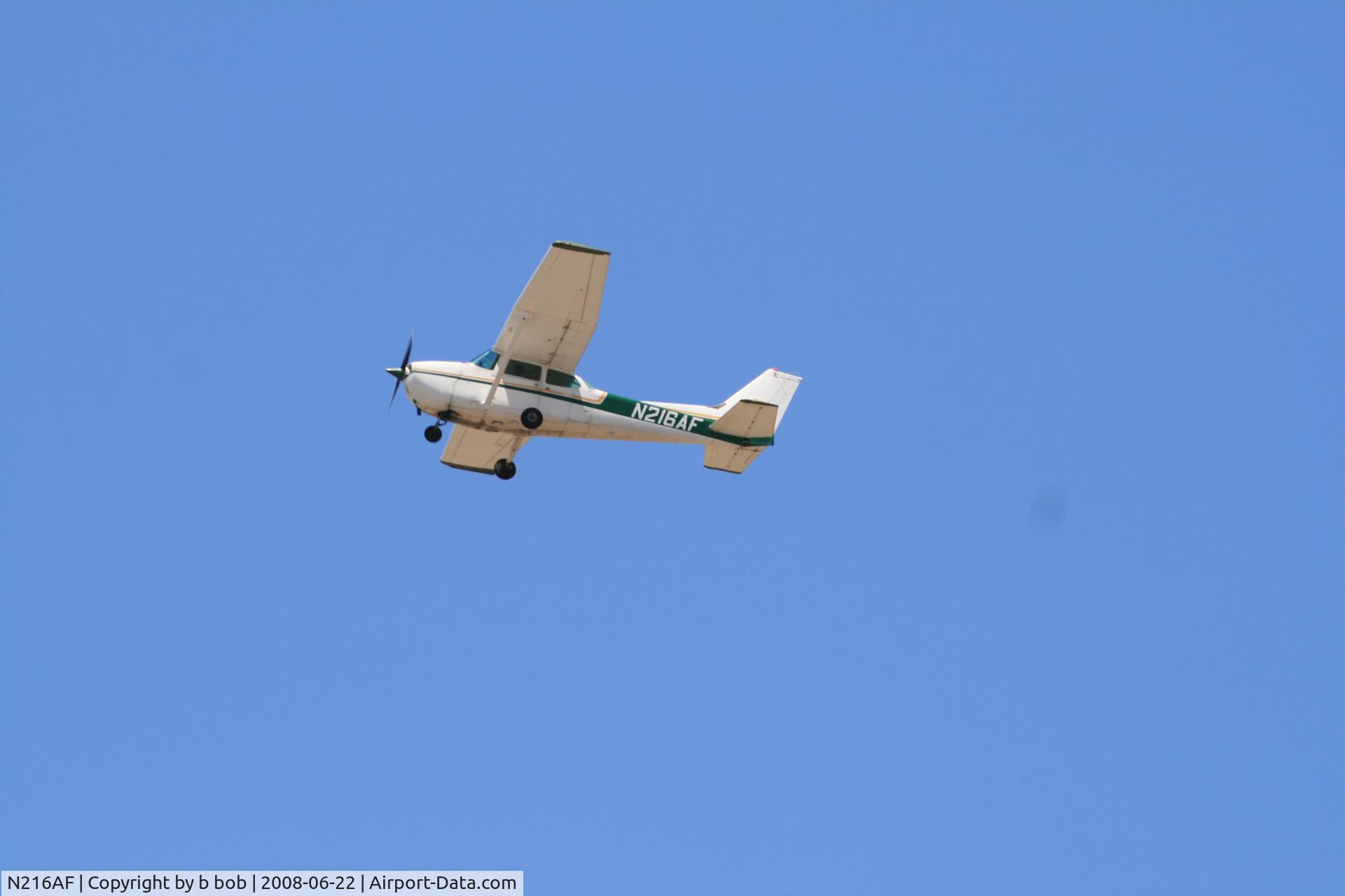 N216AF, 1980 Cessna 172P C/N 17274165, up up and away