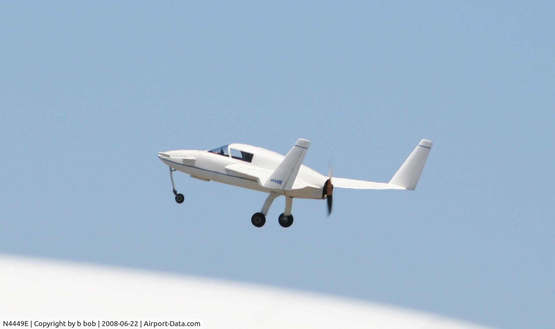 N4449E, 1998 Rutan Long-EZ C/N 001, joy rider