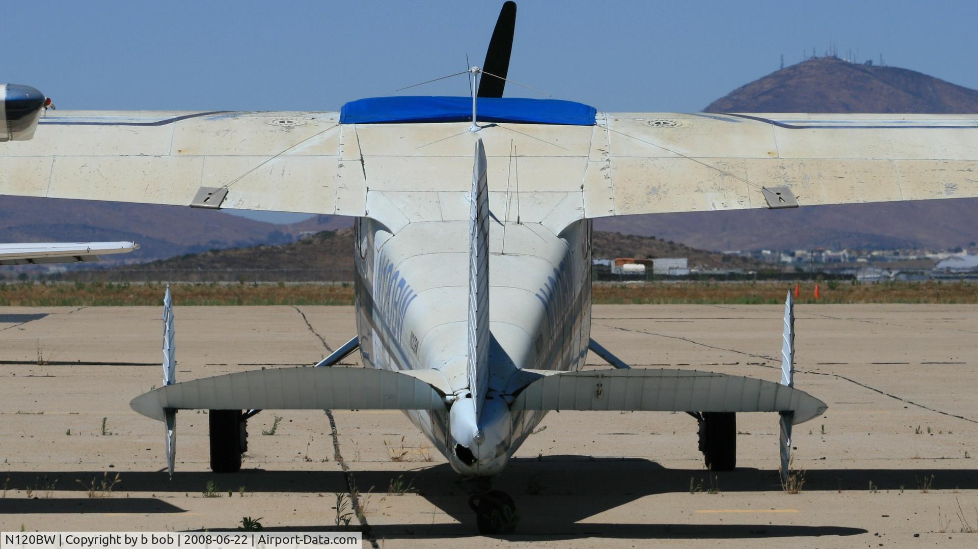 N120BW, 1949 Cessna 195A C/N 7386, a hole in the bucket