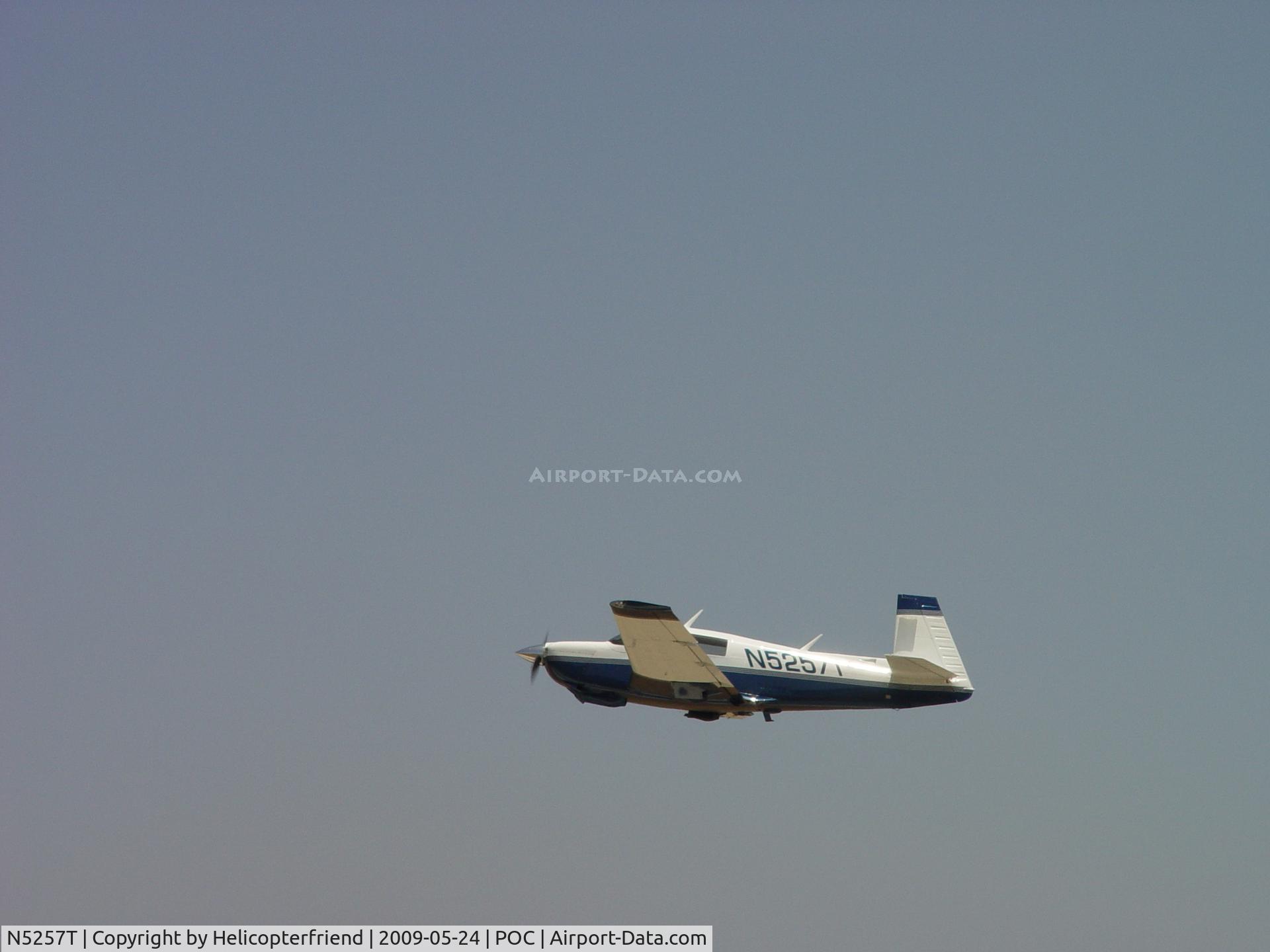 N5257T, Mooney M20J 201 C/N 24-1661, Wheels up and outbound