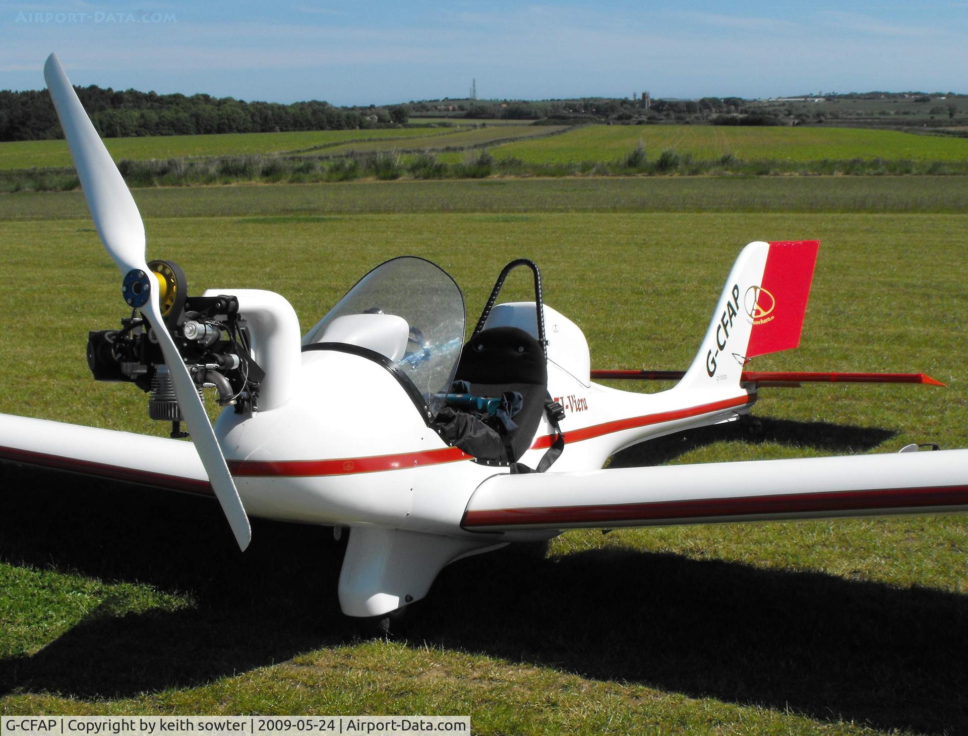 G-CFAP, 2008 Interplane ZJ-Viera C/N A5/08M, Visitor at Northrepps