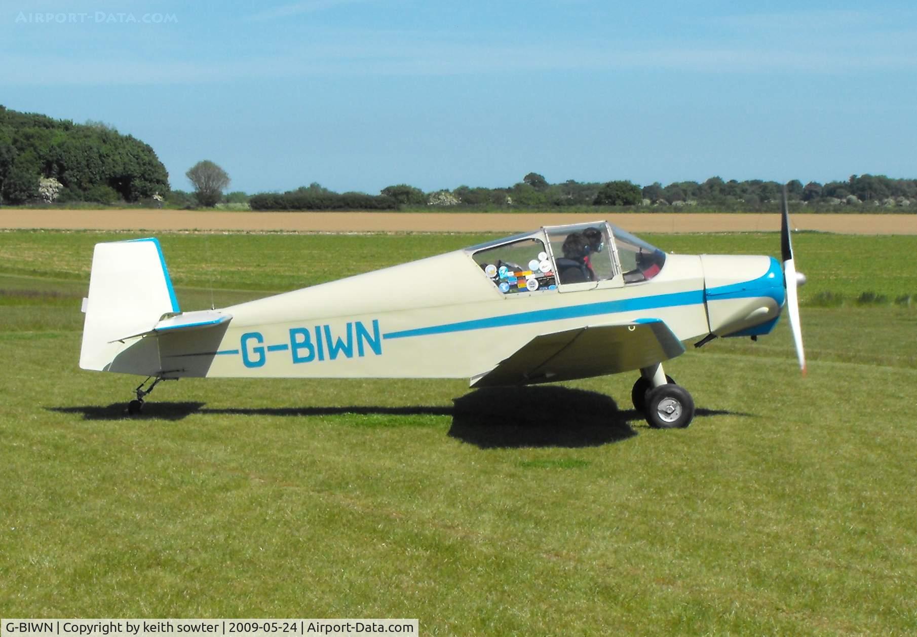 G-BIWN, 1966 Jodel D-112 C/N 1314, Visitor at Northrepps