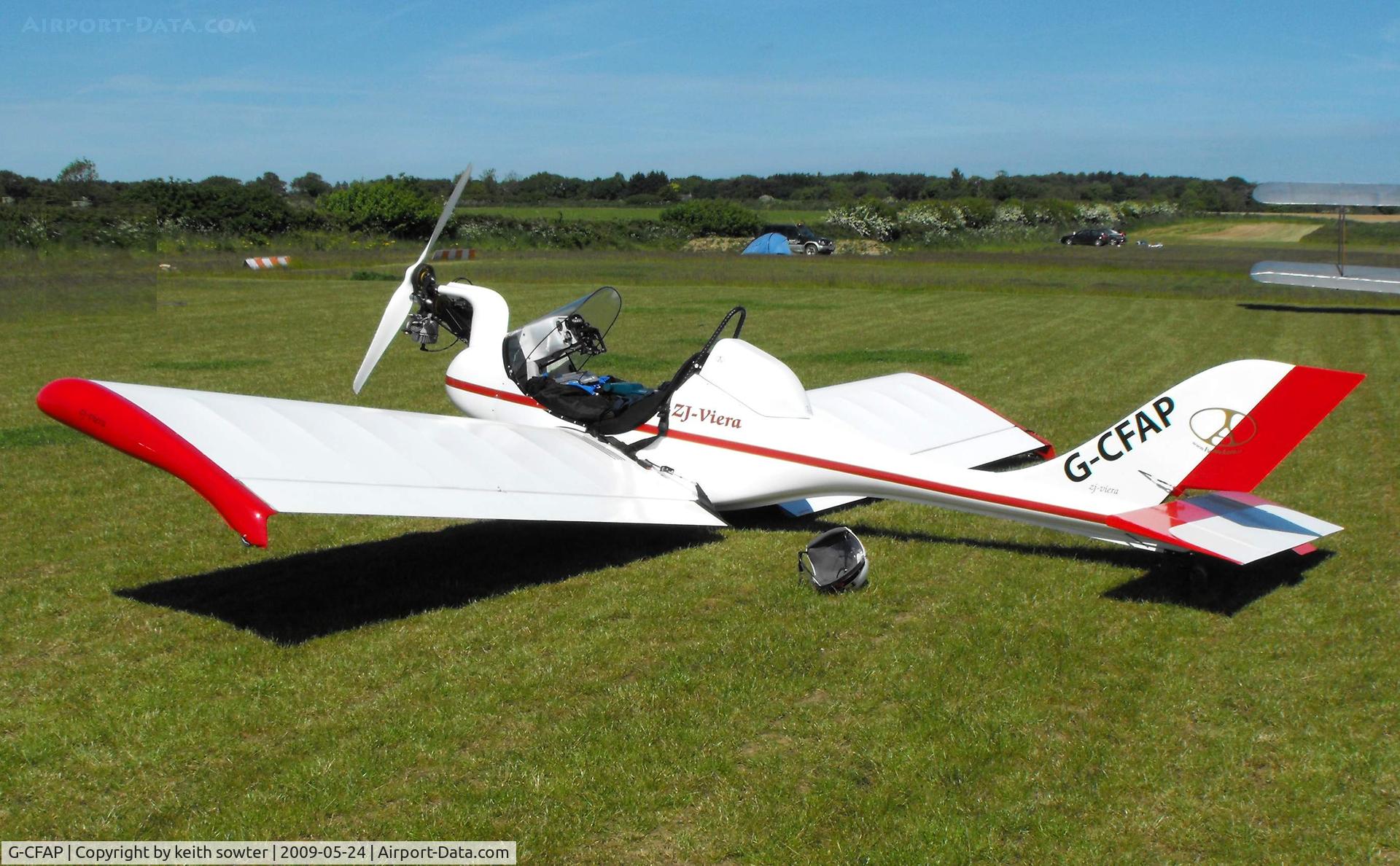 G-CFAP, 2008 Interplane ZJ-Viera C/N A5/08M, Visitor at Northrepps