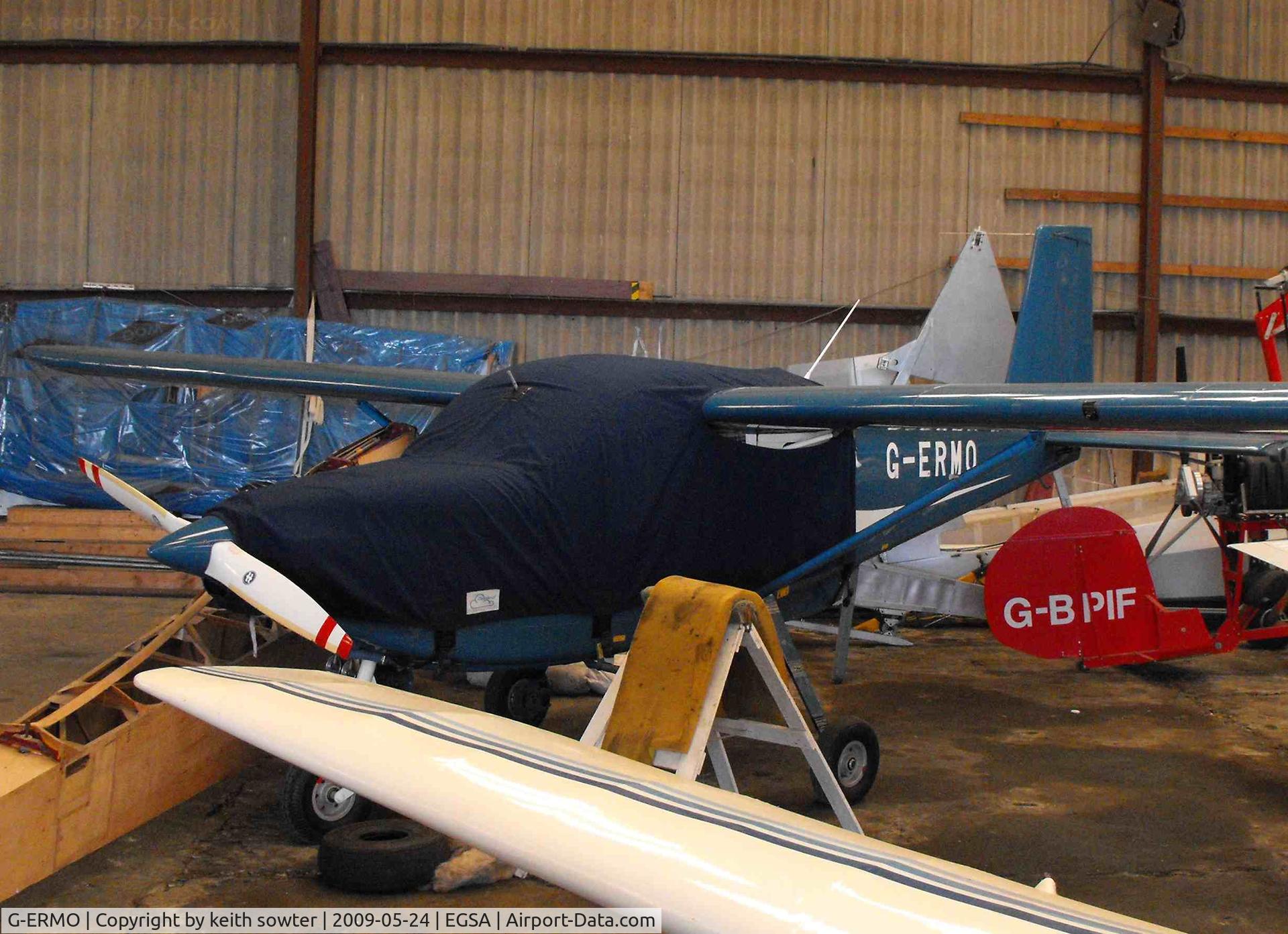 G-ERMO, 1986 ARV ARV1 Super 2 C/N 018, Hangared at Shipdham