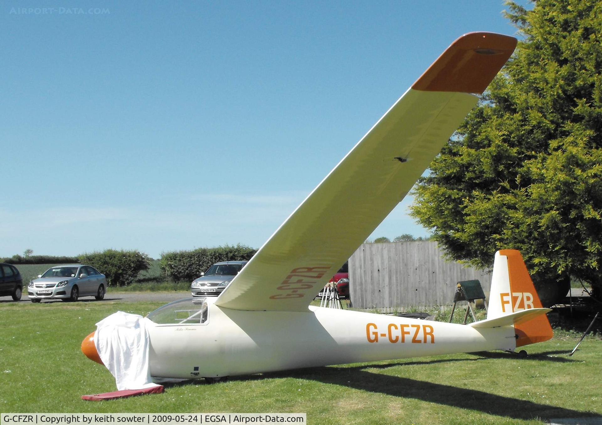 G-CFZR, 1963 Schleicher Ka-6CR Rhonsegler C/N 6136, Based Glider