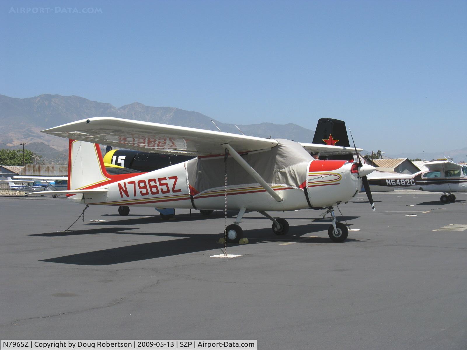 N7965Z, 1963 Cessna 150C C/N 15060065, 1963 Cessna 150C, Continental O-200 100 Hp