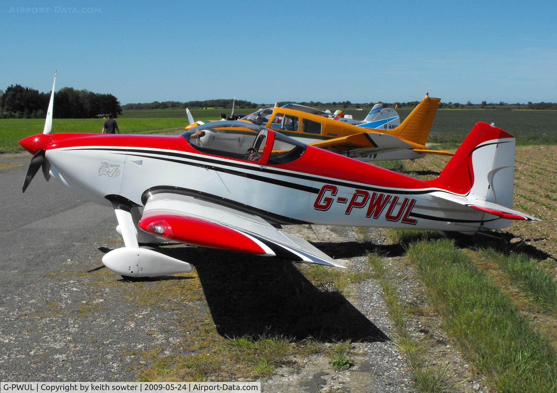 G-PWUL, 2006 Vans RV-6 C/N PFA 181-12773, Visiting aircraft at Little Snoring Fly-In