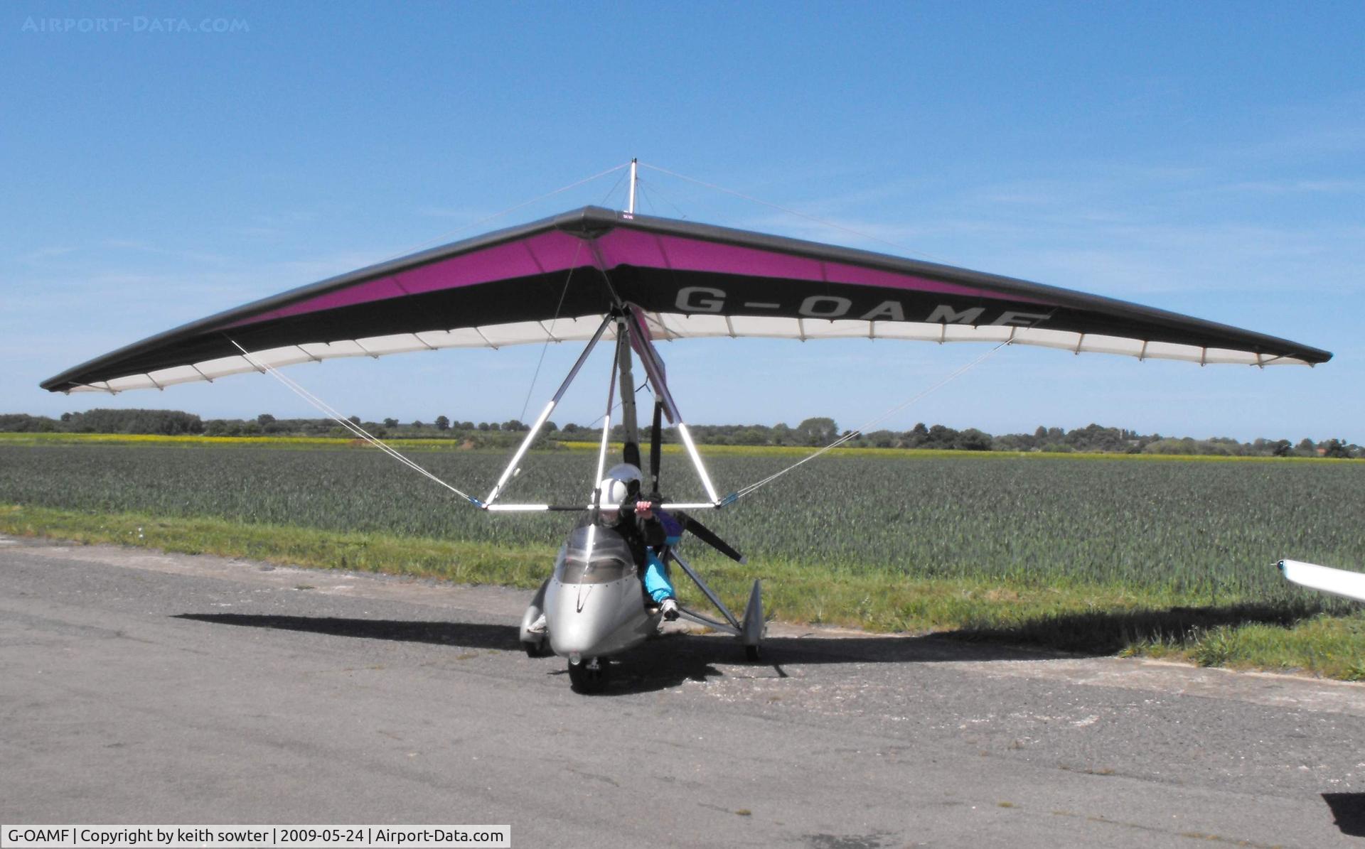 G-OAMF, 2000 Pegasus QUANTUM 15-912 C/N 7764, Visiting aircraft at Little Snoring Fly-In