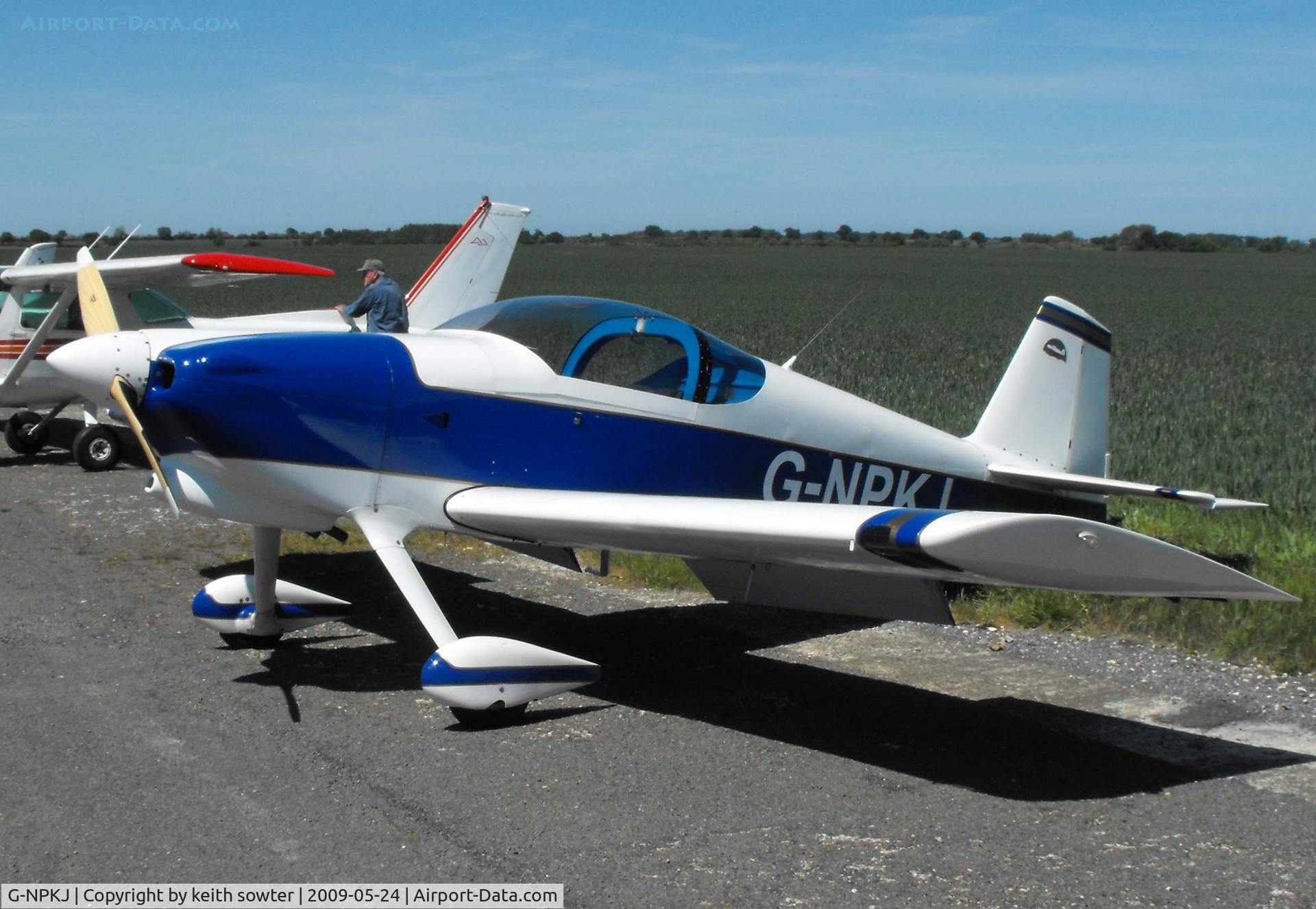 G-NPKJ, 1998 Vans RV-6 C/N PFA 181-13138, Visiting aircraft at Little Snoring Fly-In