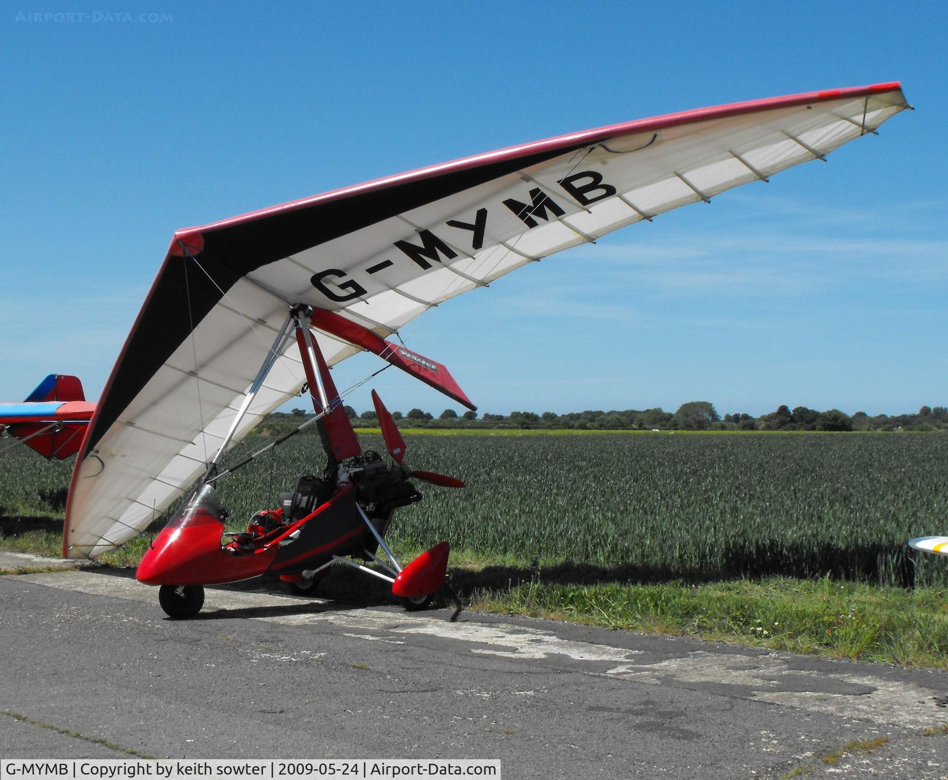 G-MYMB, 1993 Solar Wings Pegasus Quantum 15 C/N 6674, Visiting aircraft at Little Snoring Fly-In
