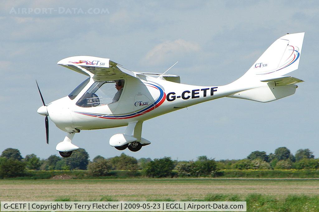 G-CETF, 2007 Flight Design CTSW C/N 8318, Sports Aircraft At Fenland in May 2009