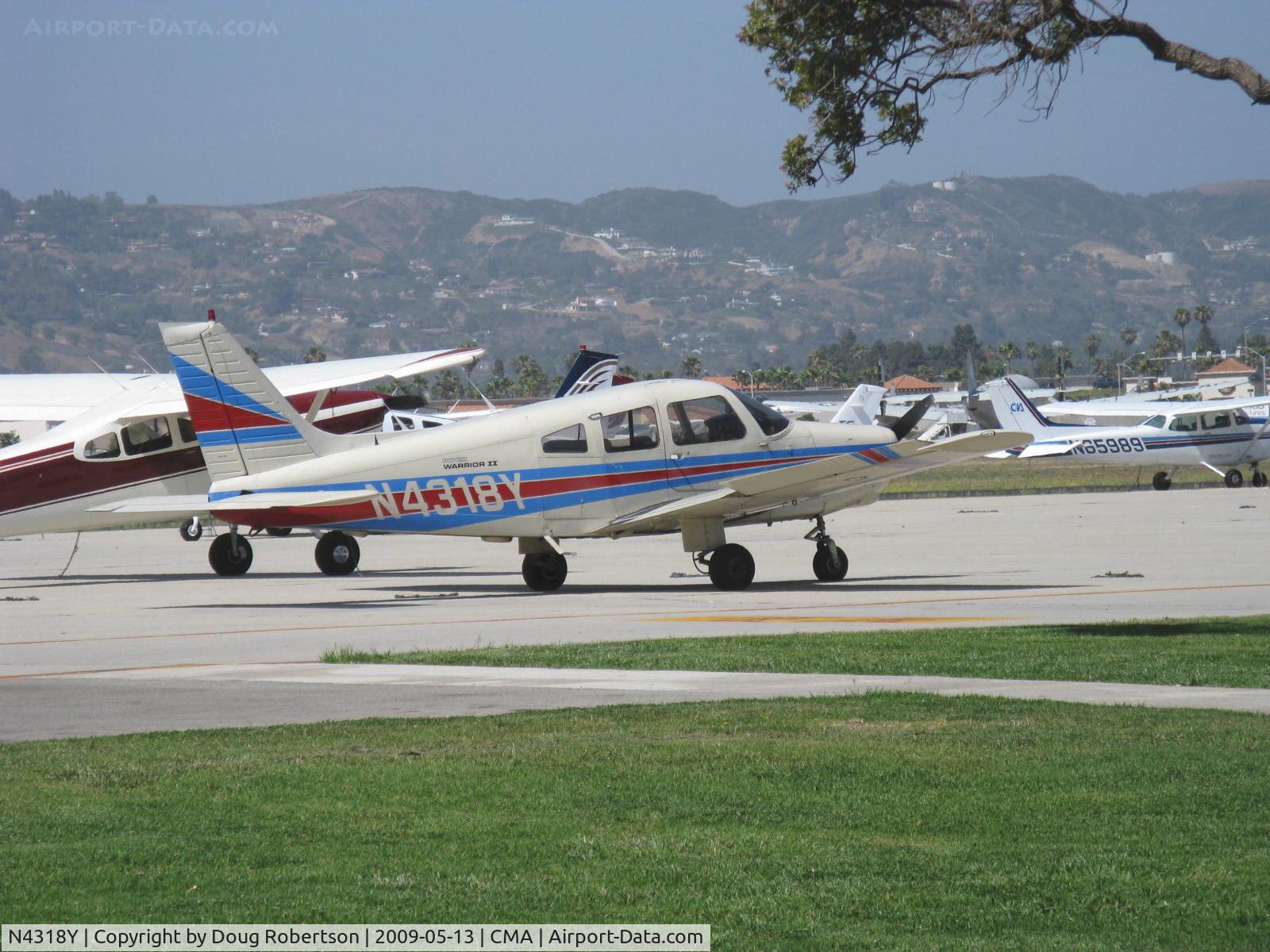 N4318Y, 1983 Piper PA-28-161 Warrior II C/N 28-8416006, 1983 Piper PA-28-161 WARRIOR II, Lycoming O-320-D3G 160 Hp