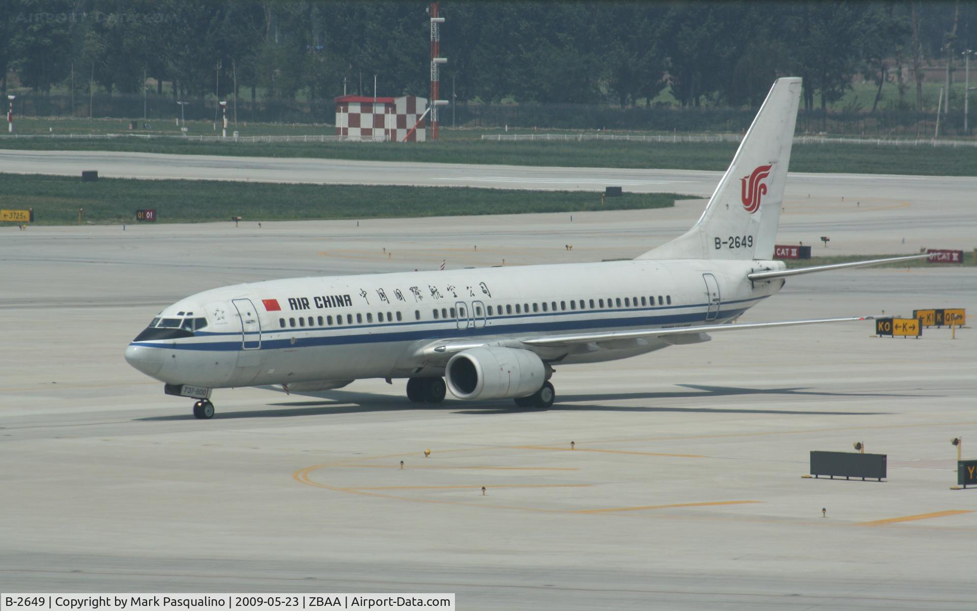 B-2649, 2000 Boeing 737-89L C/N 30159, Boeing 737-800